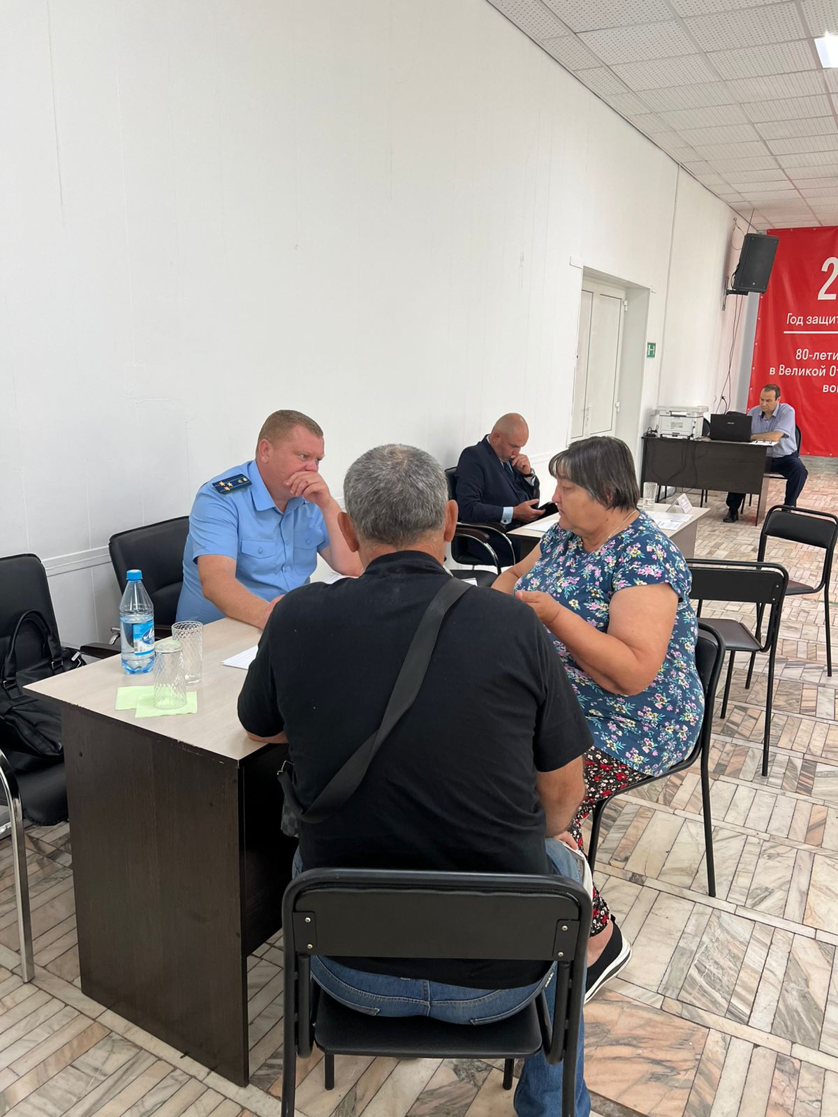 В Курагино прошел прием граждан